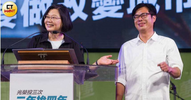 陳其邁是「大聯盟等級候選人」 蔡英文讚他拜票鞠躬都超過90度