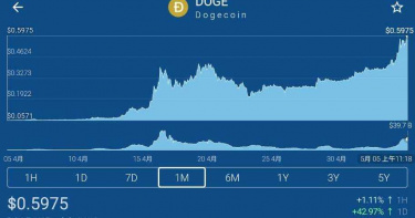 全球首富的寵物發威!狗狗幣狂漲1000% 專家提醒:不要一昧跟風