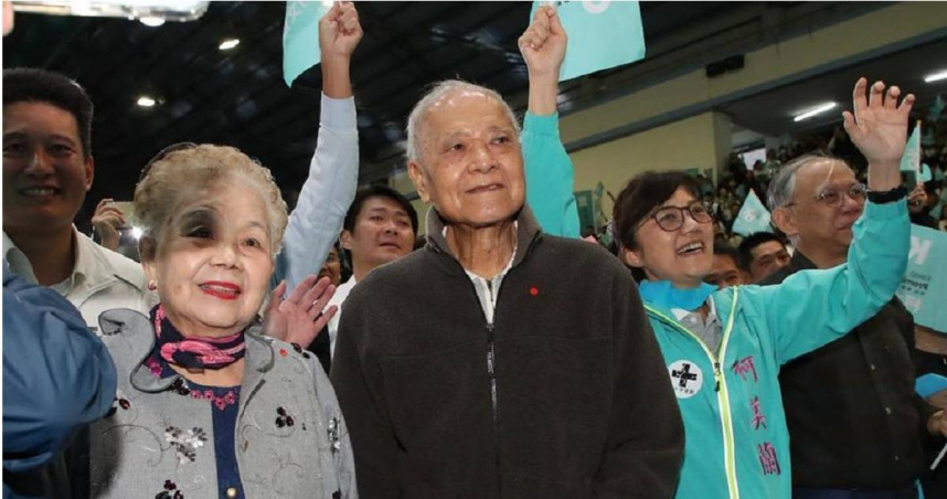 民眾黨前主席柯文哲父親柯承發。（圖／本報資料照片）