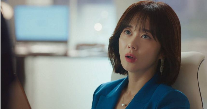 張娜拉在劇中飾演女強人「徐在媛」。（圖／中天娛樂台提供）