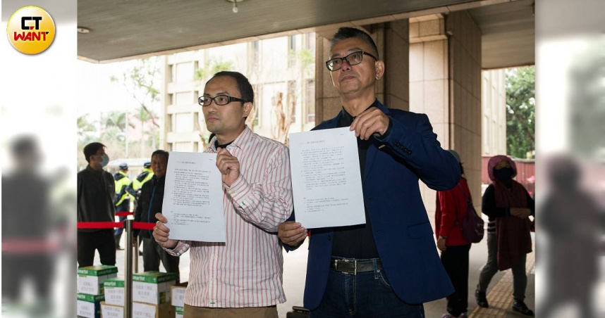 高雄地檢署偵辦罷免案偽造連署爭議，前往「高雄罷雙劫」領銜人住處、連署總部進行搜索。（圖／黃威彬攝）