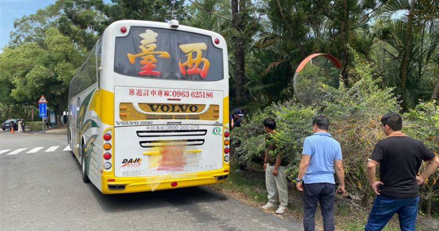 嘉義縣大林鎮南華大學校區內今天（6日）上午9時許驚傳意外。（圖／翻攝自三立新聞網）