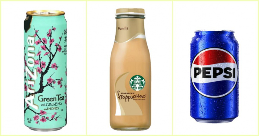 《Eat This, Not That!》整理「全球最不健康的12款飲料」。（圖／翻攝自Walmart）