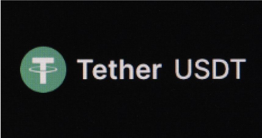 美國加密貨幣監管迎來歷史性轉折。圖為穩定幣泰達幣（Tether，貨幣代號USD₮或USDT）。（圖／達志／美聯社）