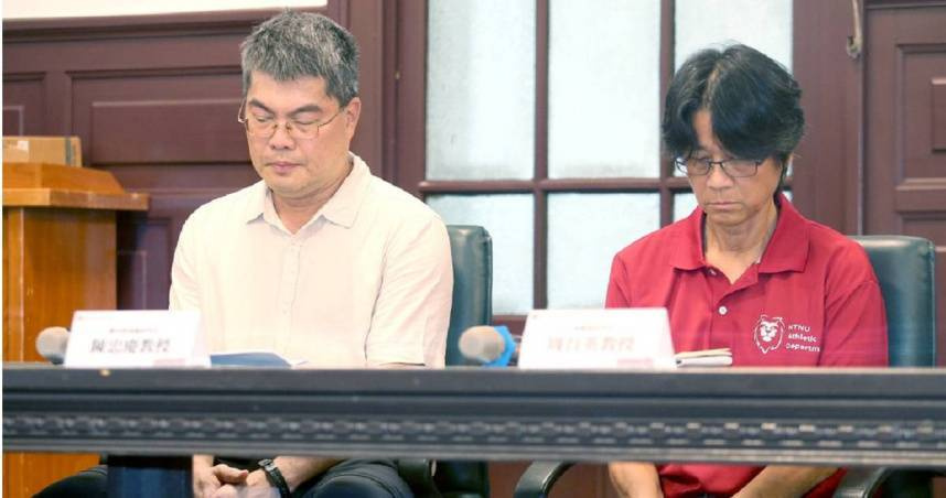 師大女足抽血事件中的計畫主持人陳忠慶（左）、當事教練周台英（右）。（圖／報系資料照）