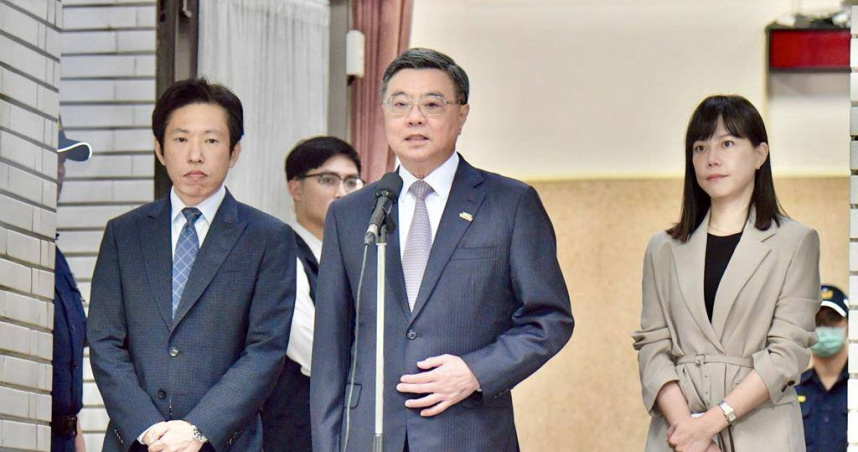 行政院長卓榮泰今赴立法院備詢前受訪。（圖／行政院提供）