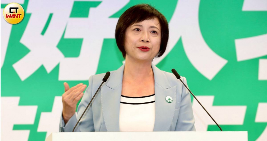 民進黨立委何欣純獲徵召，參選2026台中市長選舉。 （圖／方萬民攝）