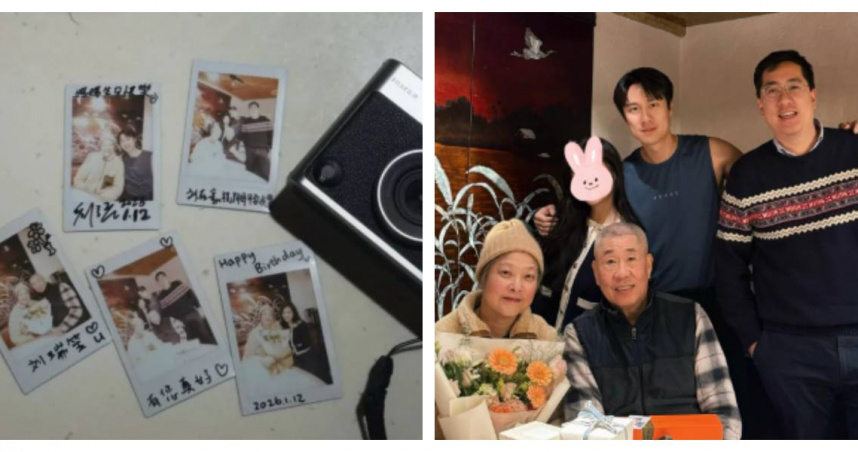 劉書宏近日曬出與家人聚會合照，身旁神秘女子親密依偎引發熱議，劉書宏以貼圖遮住女伴容貌，顯見對這段關係的保護與慎重。（圖／翻攝自IG，kingkevinliu）