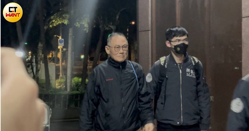 Matzka的岳父張俊傑於訊後被聲押禁見。（圖／翁靖祐攝）