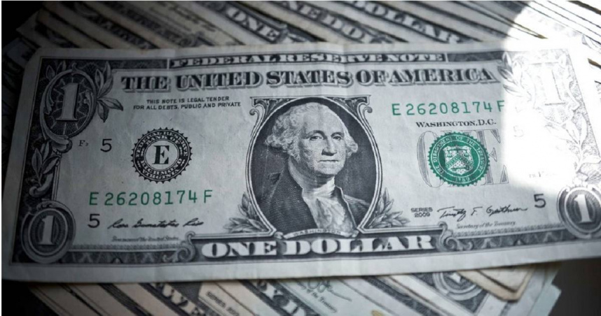 美元今（19日）自近期低點反彈，在亞洲早盤維持升勢。（圖／達志／美聯社）