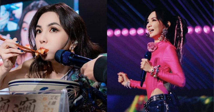 Ella中國演唱會帶動全場嗨唱經典歌曲〈中國話〉，相關影片再度引發討論。（圖／翻攝自臉書陳嘉樺）