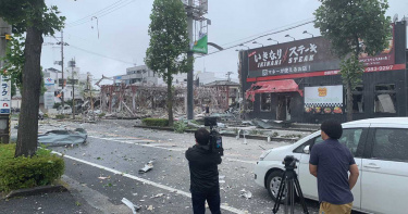 日本福島氣爆!火鍋店炸到「只剩鋼筋」至少17人傷 濃瓦斯味急疏散