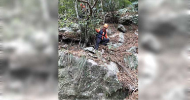 爬那羅山攻頂還傳照給家人 男返程失足墜落樹林喪命