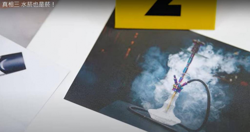 水菸館業者違法廣告促銷檢舉件數近年大增，但裁罰件數低，政府執法力度和效率遭疑。（圖／董氏基金會菸害防制中心）