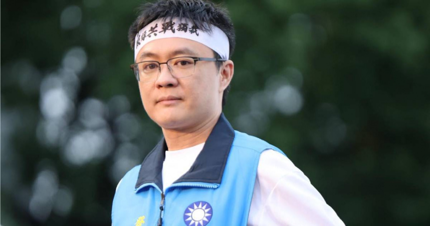 藍議員王欣儀的臉書小編林岳龍涉共諜案。（圖／翻攝自林岳龍臉書）