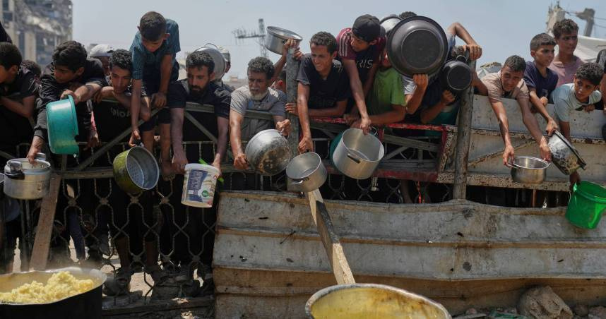 加薩走廊當地情況。（圖／達志／路透社）