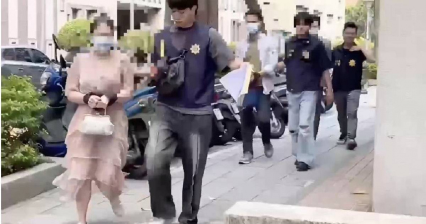 台北地檢署檢察官指揮中山分局火速偵辦，30日大動作拘提該機構創辦人王女、營運長王男、執行長吳男及療育顧問林男等4名核心幹部，並依殺人等重罪嫌疑移送法辦。（圖／翻攝畫面）