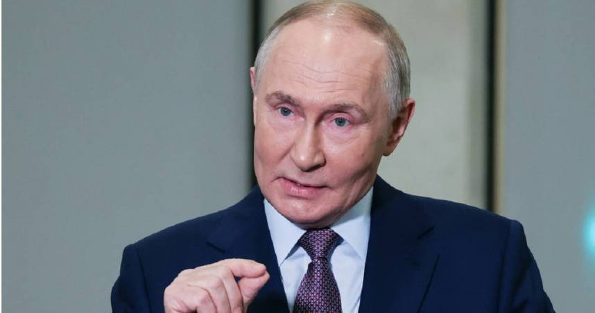 俄羅斯總統普丁。（圖／達志／美聯社）