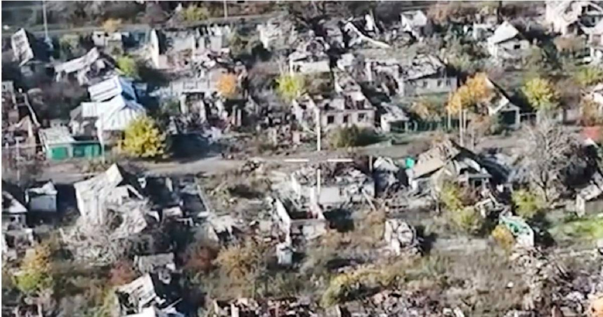 圖為波克羅夫斯克（Pokrovsk，又稱紅軍城）。（圖／達志／美聯社）