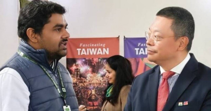 駐印度副代表謝柏輝12日中午接待賓客期間突感不適，送醫搶救不治，享年52歲。（圖／翻攝自僑務委員會官網）