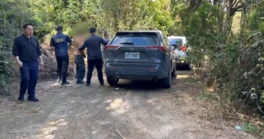 林姓女子2025年12月31日被發現陳屍山區，其呂姓男友涉案遭到逮捕。（圖／翻攝畫面）