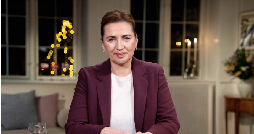 丹麥首相佛瑞德里克森（Mette Frederiksen）。（圖／達志／美聯社）
