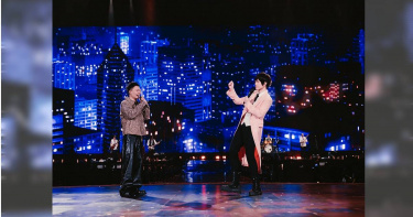 蕭秉治每次與五月天同台都很緊張。（圖／相信音樂提供）