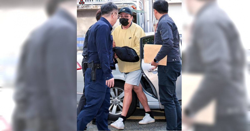 太子集團旗下被告王昱棠（前中）獲500萬元交保及科技監控。（圖／報系資料照）