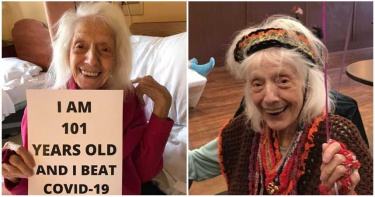 102歲超級阿嬤!「擊敗新冠2次」 還戰勝癌症、敗血症