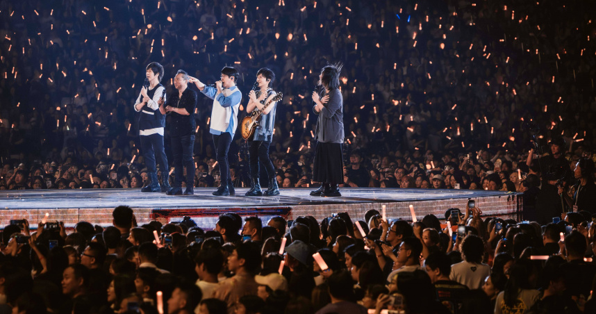 五月天實現與香港歌迷的五月之約。（圖／相信音樂提供）