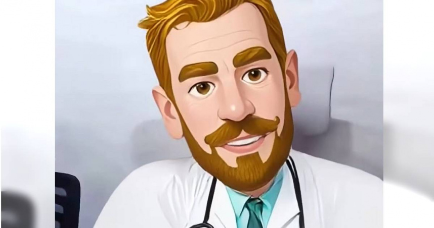 南投基督教醫院的小編，常將醫院自創角色與時下流行的迷因結合，獨特的幽默感為醫院粉專吸引超過6萬人追蹤（圖／擷取自南投基督教醫院臉書粉專）