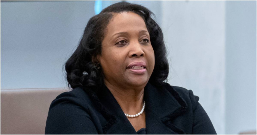 聯準會理事麗莎庫克遭到川普開除後，向法院提出訴訟。（圖／達志／美聯社）