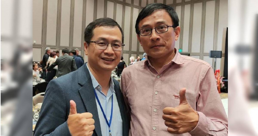 羅智強表示，感謝台灣有彭文正這樣，願意站在執政者對立面的媒體人。期許黃暐瀚能從彭文正的身上，得到一些體悟。（圖／取自羅智強臉書）