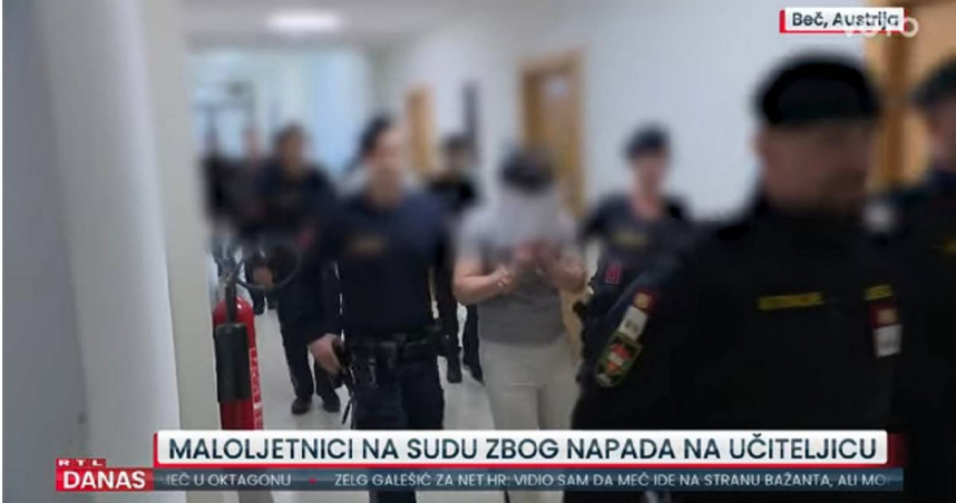 7名年齡介於14歲至17歲的移民青少年，被指控對一名28歲奧地利女教師進行了長達數月的恐嚇、性侵和敲詐，最終還縱火燒毀她的公寓。（圖／翻攝YT／RTL）