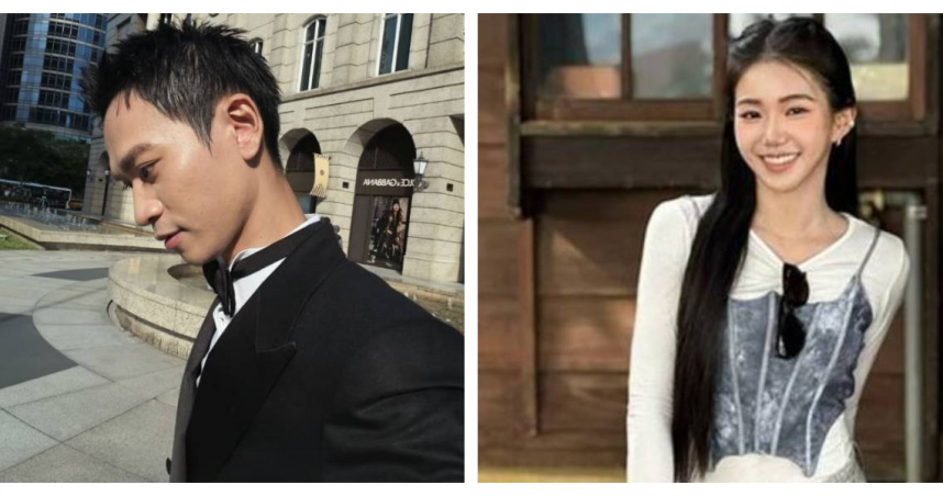 Andy於家寧帳號消失當日發布限時動態，高喊「天大的好消息」，內容未說明但引發聯想。（圖／翻攝自IG，andy1994x、chianing_baby）