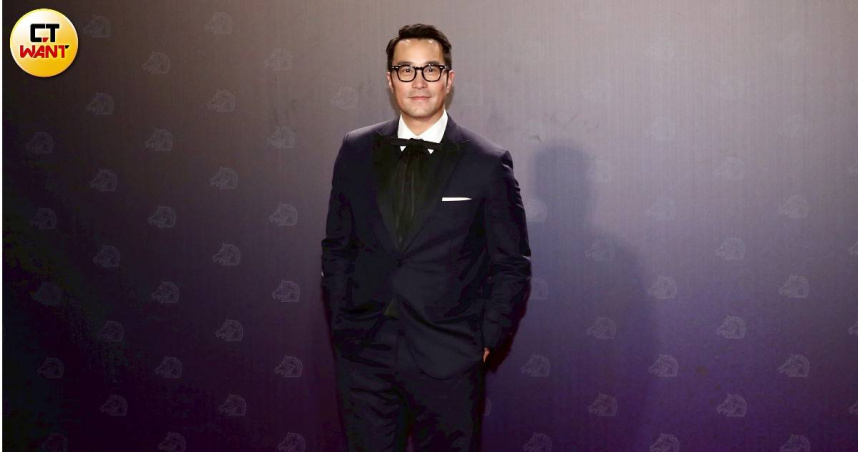 張孝全於金馬獎紅毯上帥氣登場。（圖／本刊攝影組）