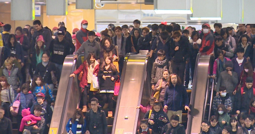 《EBC東森新聞》特別整理出跨年「最順」的散場路線。（圖／東森新聞）