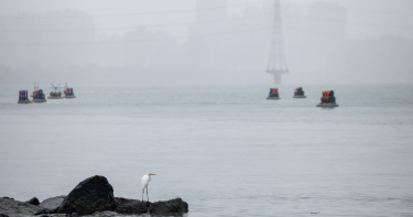 2025年12月31日台灣軍方因應中國「正義使命2025」軍事演習，進行的一系列緊急戰備演習。（圖／路透社）