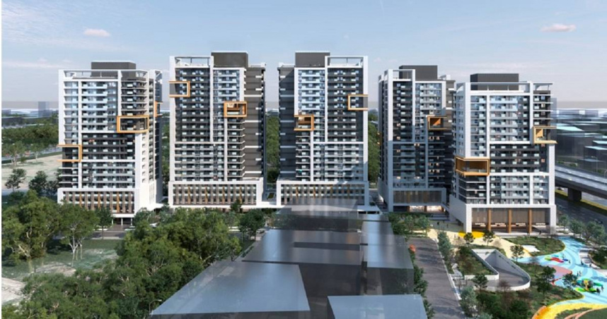 塭仔圳青年社會住宅模擬示意圖。（圖／新北市政府提供）