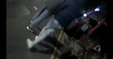 台北市文山區和興路上13日上午驚傳虛擬貨幣搶案。（圖／翻攝畫面）