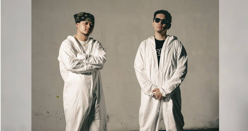 禁藥王（左）的新專輯與蛋堡合作。（圖／繹琛有限公司提供）