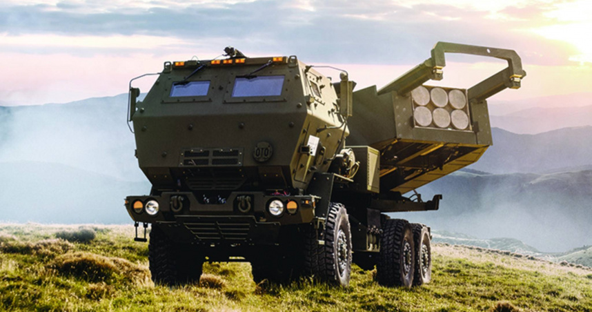 海馬斯多管火箭系統外觀。（圖／報系資料庫）