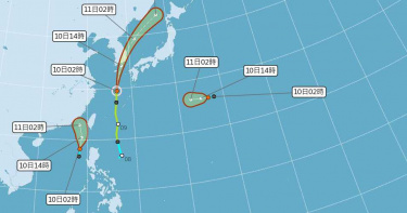 1颱風2熱帶低壓!今起「雨彈襲台」 連3天嚴防劇烈天氣