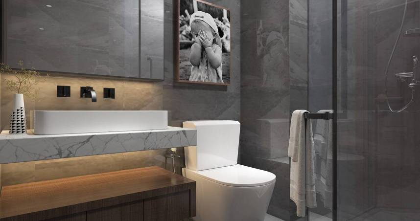 為了防止大家弄髒廁所，網友分享家中阿姨決定把廁所的門把換成了指紋鎖。（示意圖／翻攝自Pixabay）