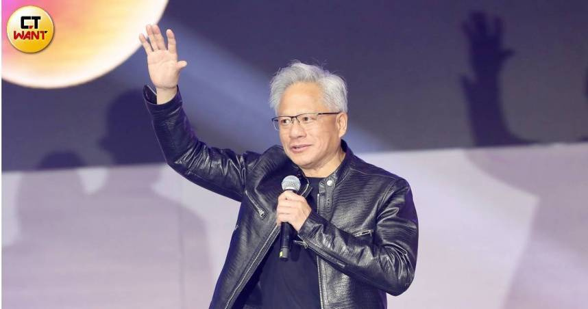 輝達(NVIDIA)執行長黃仁勳。(圖/方萬民攝)