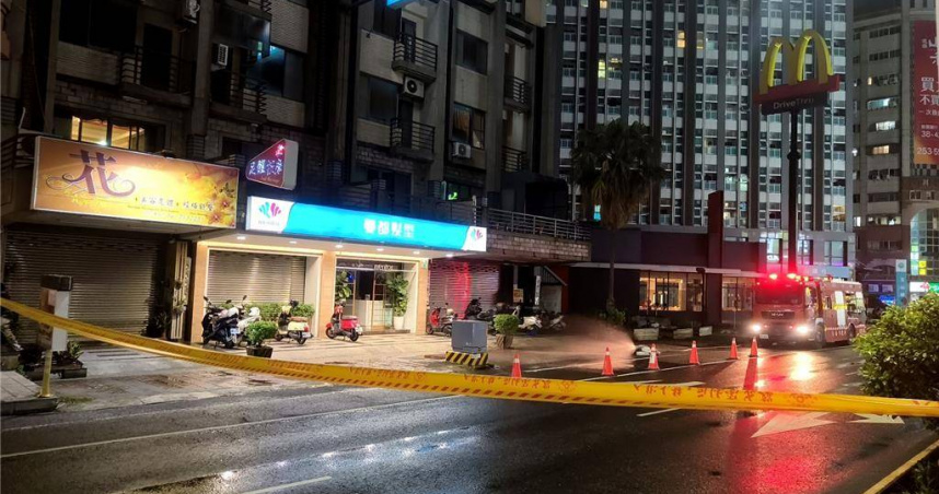 永康區中正北路5日晚間7時傳出瓦斯外洩，警消封鎖現場，並找瓦斯技師檢漏，現場加強撒水降低瓦斯濃度。（圖／報系資料照）