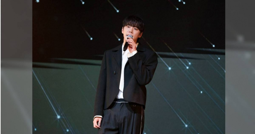 李濬榮今日在台北 CLAPPER STUDIO 舉辦個人粉絲見面會，重拾歌手身份大開金嗓。（圖／SHOWOFFICE提供）