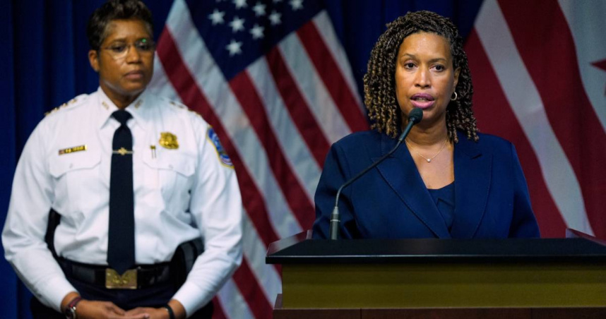 華盛頓特區市長鮑澤 （Muriel Bowser）。（圖／達志／美聯社）