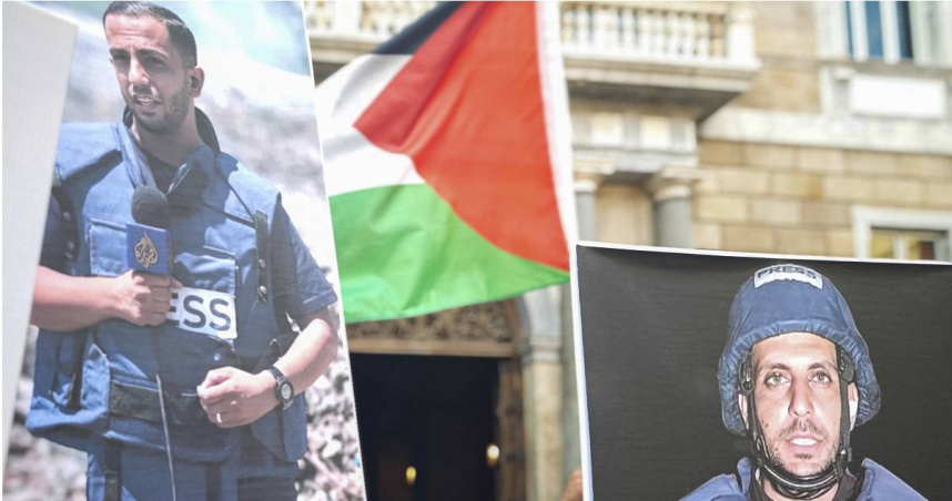 特拉維夫對巴勒斯坦記者展開系統性的獵殺行動。（圖／達志／美聯社）