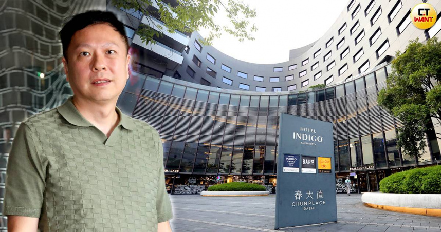 維春開發執行董事楊國鼎以「有錢人的灶跤」來形容「春大直」的特殊性。（圖／方萬民攝）